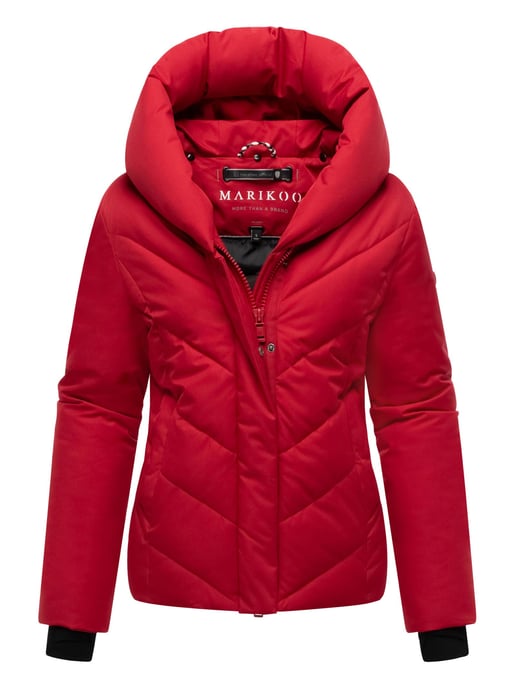 Chaqueta acolchada de invierno Marikoo Nadiraa para mujer con diseño 2 en 1 y capucha - Image 2