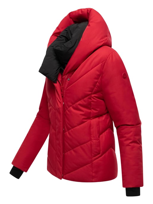 Chaqueta acolchada de invierno Marikoo Nadiraa para mujer con diseño 2 en 1 y capucha - Image 3