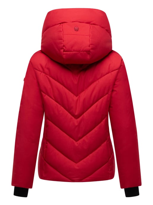 Chaqueta acolchada de invierno Marikoo Nadiraa para mujer con diseño 2 en 1 y capucha - Image 4