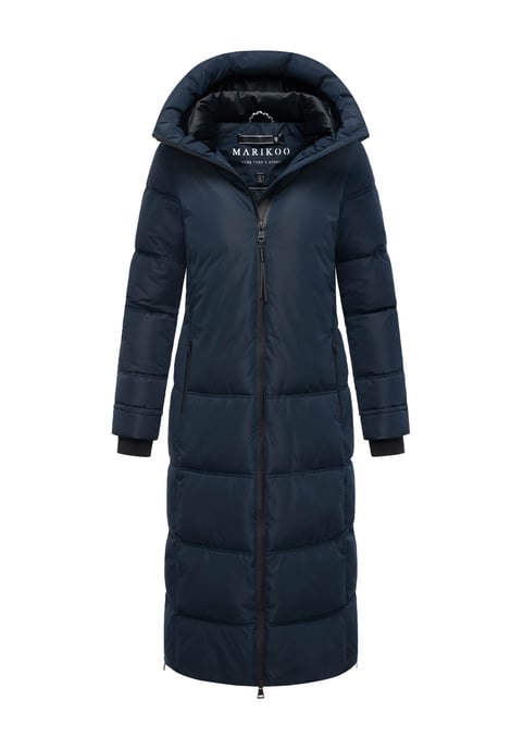 Abrigo acolchado de invierno Marikoo Honiaa XVI para mujer con capucha y bolsillos con cremallera - Image 1