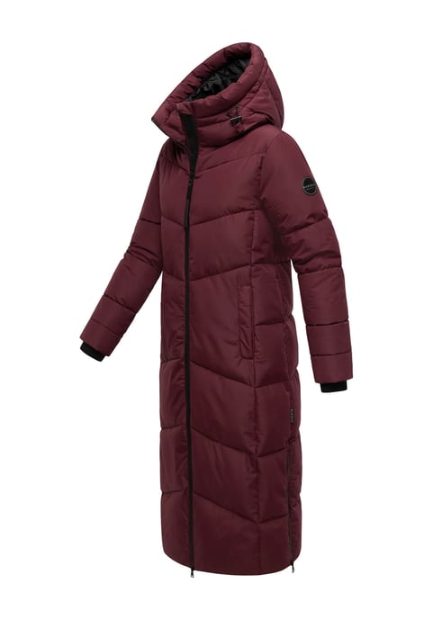 Abrigo acolchado de invierno Marikoo Firella para mujer con capucha y cremallera bidireccional - Image 2