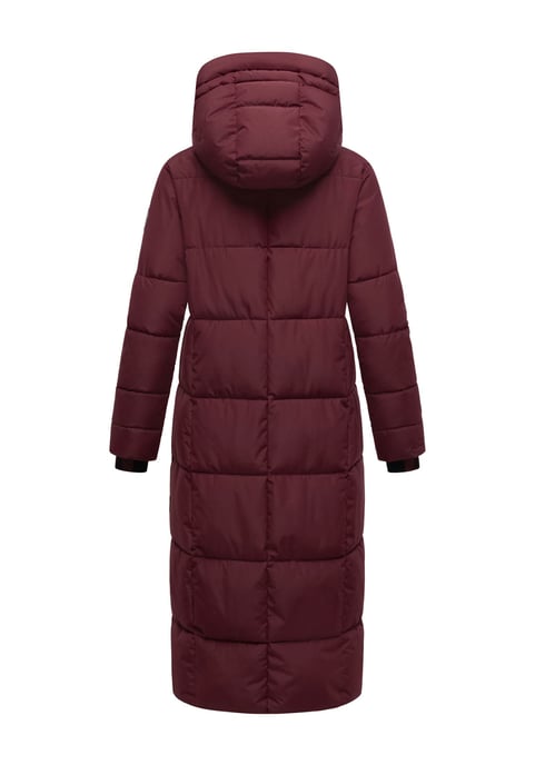 Abrigo acolchado de invierno Marikoo Firella para mujer con capucha y cremallera bidireccional - Image 3