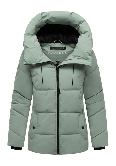 Chaqueta acolchada de invierno Marikoo Kuscheltatze XVI para mujer con capucha - Image 1