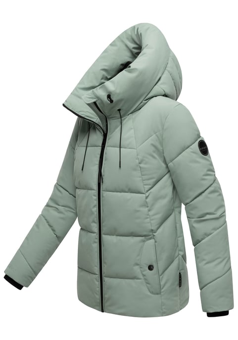 Chaqueta acolchada de invierno Marikoo Kuscheltatze XVI para mujer con capucha - Image 2
