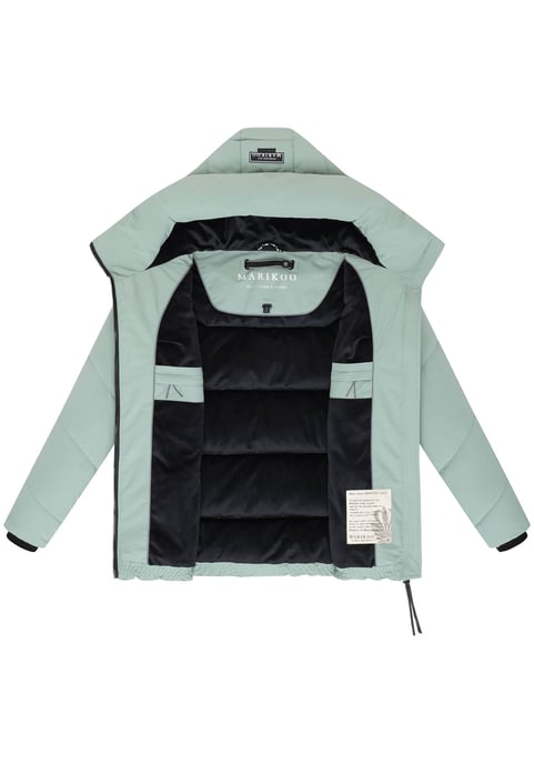 Chaqueta acolchada de invierno Marikoo Kuscheltatze XVI para mujer con capucha - Image 4