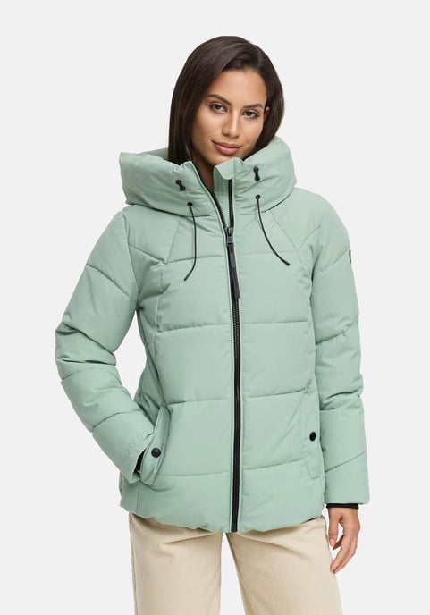 Chaqueta acolchada de invierno Marikoo Kuscheltatze XVI para mujer con capucha - Image 5