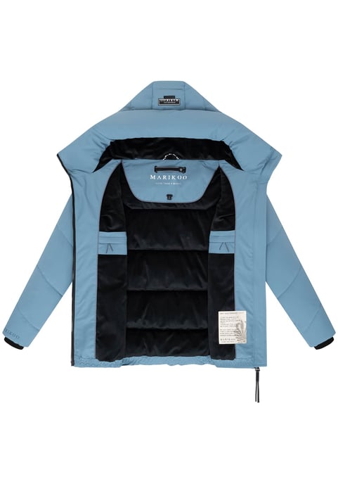 Chaqueta acolchada de invierno Marikoo Kuscheltatze XVI para mujer con capucha - Image 4