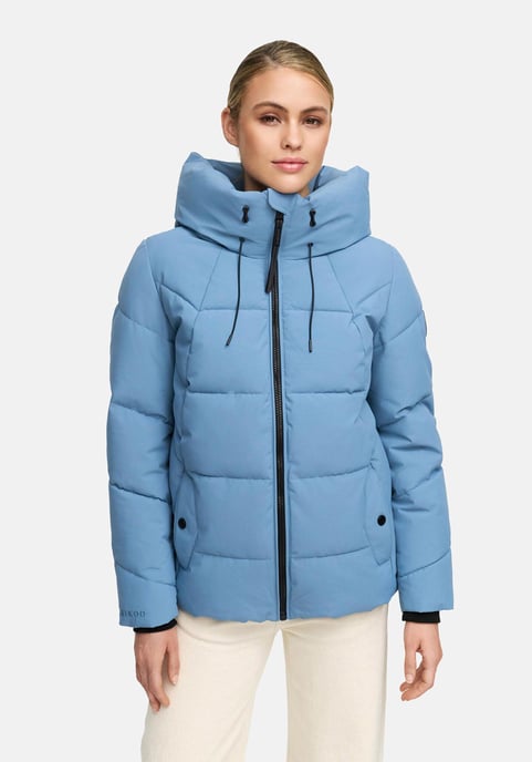 Chaqueta acolchada de invierno Marikoo Kuscheltatze XVI para mujer con capucha - Image 5