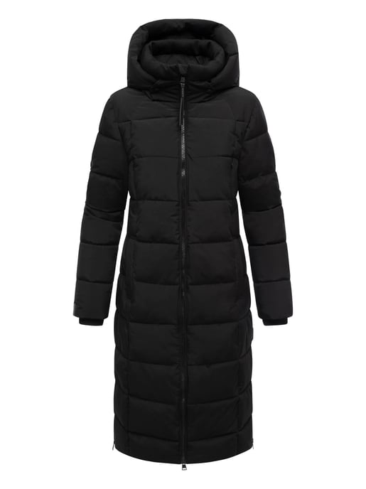 Abrigo acolchado de invierno Marikoo Lanitaa XVI para mujer con capucha desmontable - Image 2