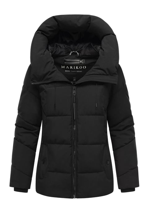 Chaqueta acolchada de invierno Marikoo Kuscheltatze XVI para mujer con capucha - Image 1