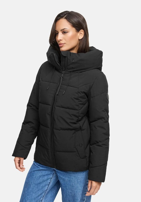 Chaqueta acolchada de invierno Marikoo Kuscheltatze XVI para mujer con capucha - Image 6
