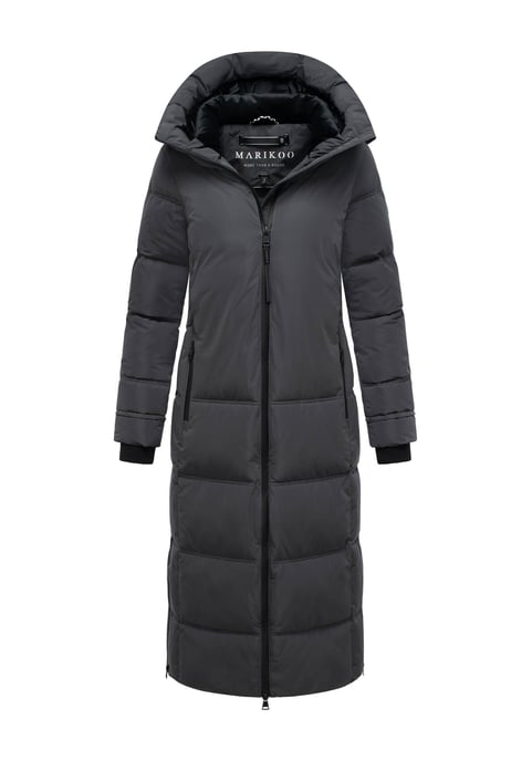 Abrigo acolchado de invierno Marikoo Honiaa XVI para mujer con capucha y bolsillos con cremallera - Image 1