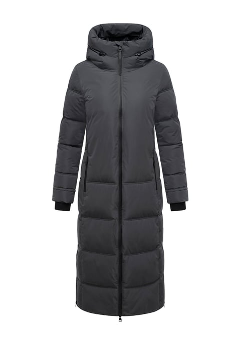 Abrigo acolchado de invierno Marikoo Honiaa XVI para mujer con capucha y bolsillos con cremallera - Image 2