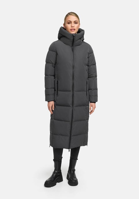 Abrigo acolchado de invierno Marikoo Honiaa XVI para mujer con capucha y bolsillos con cremallera - Image 5