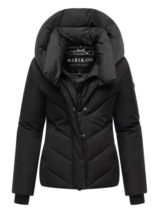 Chaqueta acolchada de invierno Marikoo Nadiraa para mujer con diseño 2 en 1 y capucha - Image 1