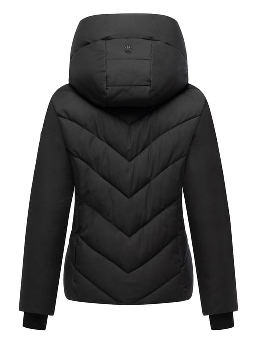 Chaqueta acolchada de invierno Marikoo Nadiraa para mujer con diseño 2 en 1 y capucha - Image 4