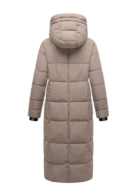 Abrigo acolchado de invierno Marikoo Firella para mujer con capucha y cremallera bidireccional - Image 3