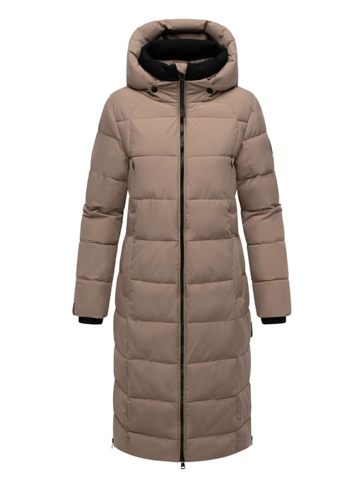 Abrigo acolchado de invierno Marikoo Lanitaa XVI para mujer con capucha desmontable - Image 2