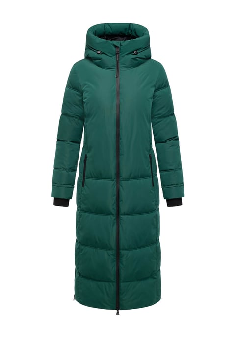 Abrigo acolchado de invierno Marikoo Honiaa XVI para mujer con capucha y bolsillos con cremallera - Image 2