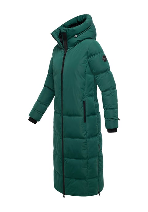 Abrigo acolchado de invierno Marikoo Honiaa XVI para mujer con capucha y bolsillos con cremallera - Image 3