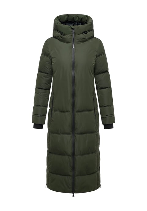 Abrigo acolchado de invierno Marikoo Honiaa XVI para mujer con capucha y bolsillos con cremallera - Image 2