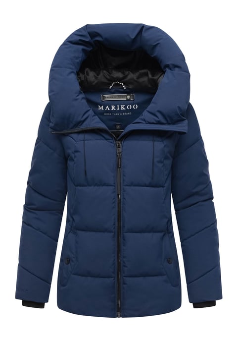 Chaqueta acolchada de invierno Marikoo Kuscheltatze XVI para mujer con capucha - Image 1