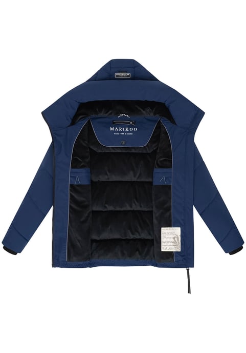 Chaqueta acolchada de invierno Marikoo Kuscheltatze XVI para mujer con capucha - Image 4