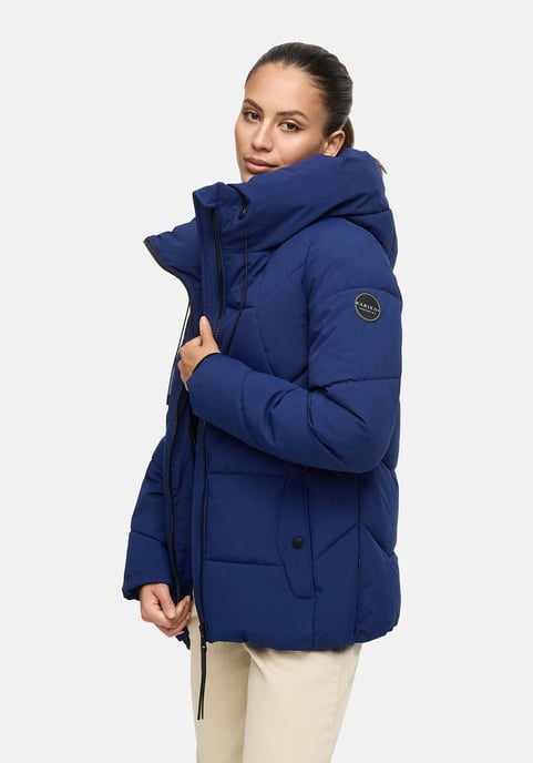 Chaqueta acolchada de invierno Marikoo Kuscheltatze XVI para mujer con capucha - Image 6