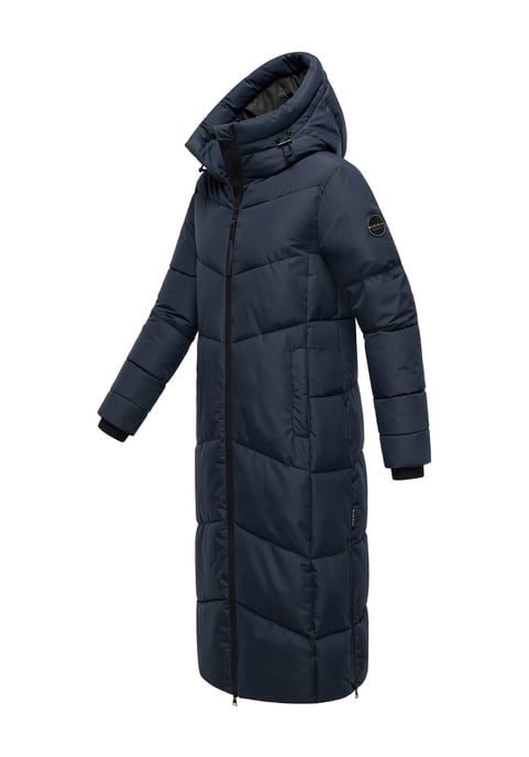 Abrigo acolchado de invierno Marikoo Firella para mujer con capucha y cremallera bidireccional - Image 2