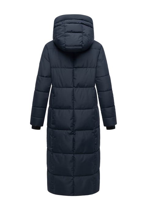 Abrigo acolchado de invierno Marikoo Firella para mujer con capucha y cremallera bidireccional - Image 3