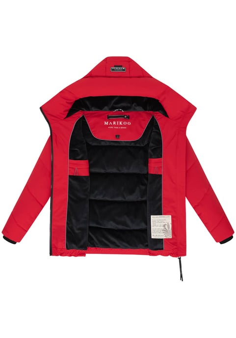 Chaqueta acolchada de invierno Marikoo Kuscheltatze XVI para mujer con capucha - Image 4