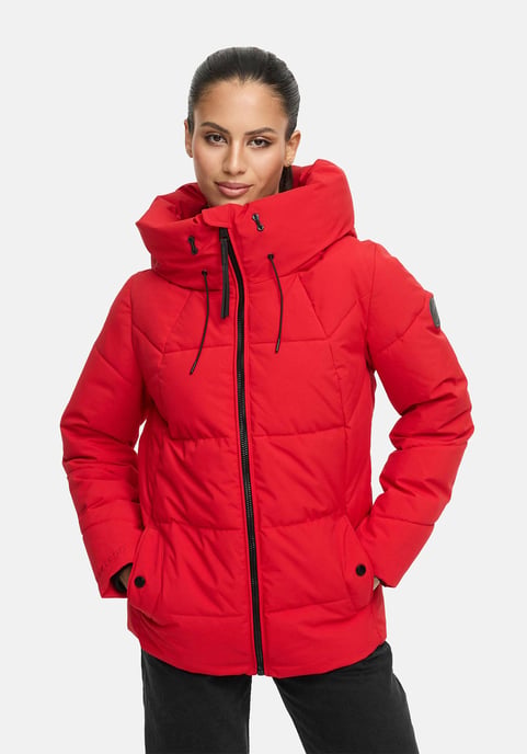 Chaqueta acolchada de invierno Marikoo Kuscheltatze XVI para mujer con capucha - Image 5