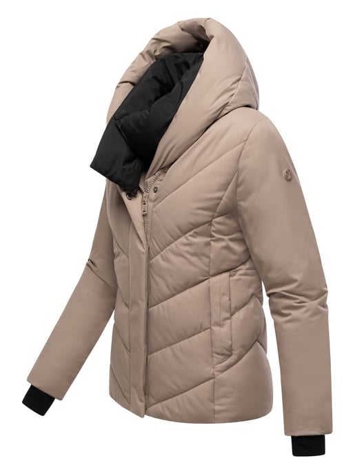 Chaqueta acolchada de invierno Marikoo Nadiraa para mujer con diseño 2 en 1 y capucha - Image 2