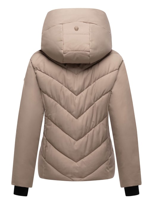 Chaqueta acolchada de invierno Marikoo Nadiraa para mujer con diseño 2 en 1 y capucha - Image 3