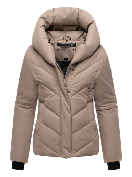 Chaqueta acolchada de invierno Marikoo Nadiraa para mujer con diseño 2 en 1 y capucha - Image 4