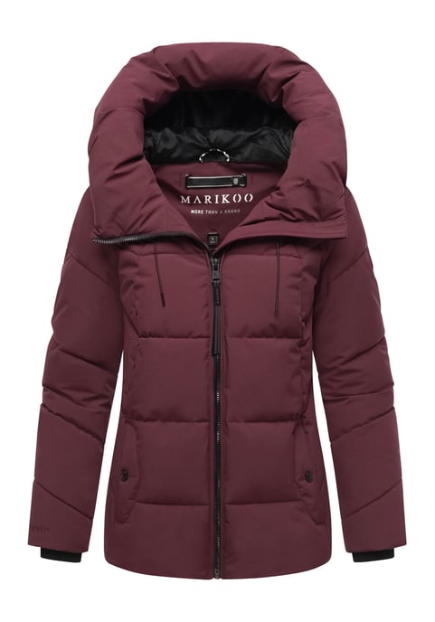 Chaqueta acolchada de invierno Marikoo Kuscheltatze XVI para mujer con capucha - Image 1