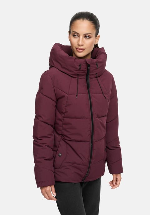 Chaqueta acolchada de invierno Marikoo Kuscheltatze XVI para mujer con capucha - Image 5