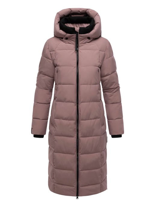 Abrigo acolchado de invierno Marikoo Lanitaa XVI para mujer con capucha desmontable - Image 2