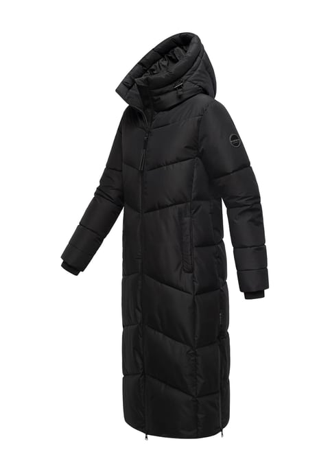 Abrigo acolchado de invierno Marikoo Firella para mujer con capucha y cremallera bidireccional - Image 2