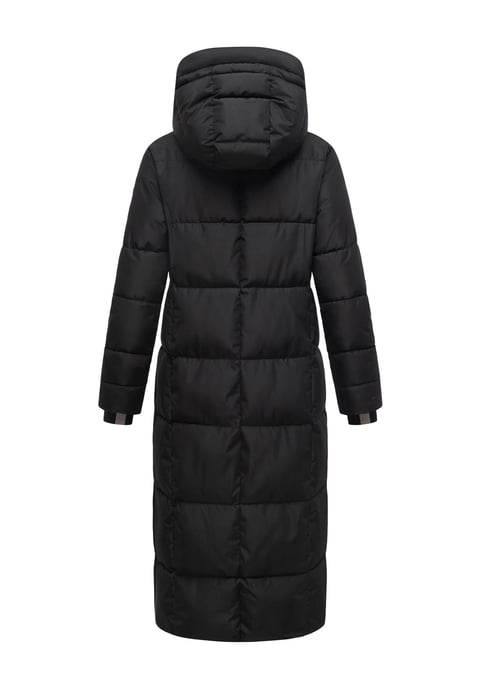 Abrigo acolchado de invierno Marikoo Firella para mujer con capucha y cremallera bidireccional - Image 3