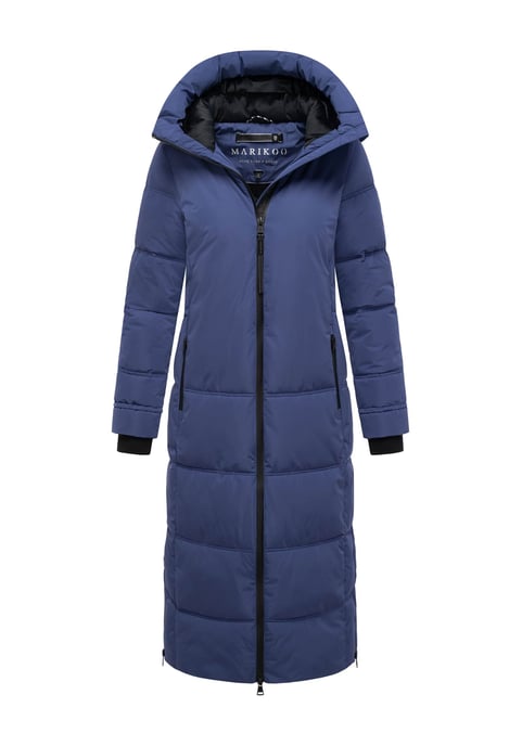 Abrigo acolchado de invierno Marikoo Honiaa XVI para mujer con capucha y bolsillos con cremallera - Image 1