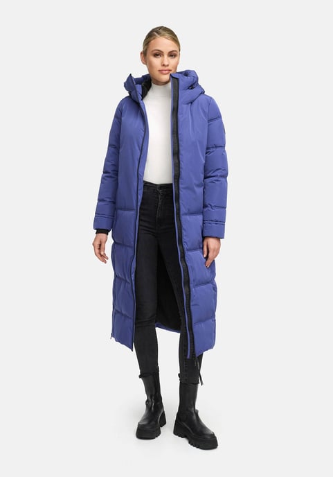 Abrigo acolchado de invierno Marikoo Honiaa XVI para mujer con capucha y bolsillos con cremallera - Image 5
