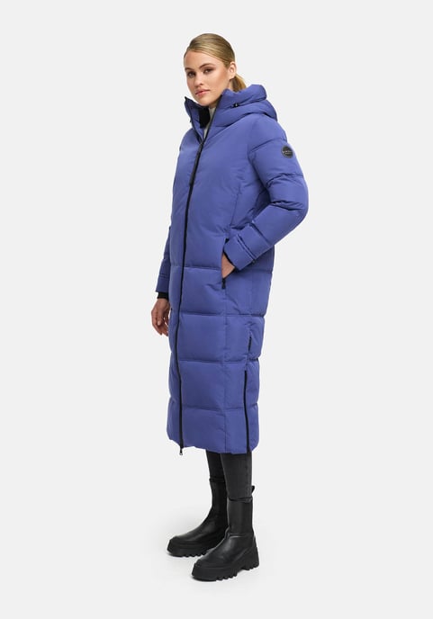Abrigo acolchado de invierno Marikoo Honiaa XVI para mujer con capucha y bolsillos con cremallera - Image 6