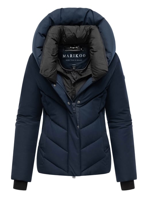 Chaqueta acolchada de invierno Marikoo Nadiraa para mujer con diseño 2 en 1 y capucha - Image 1