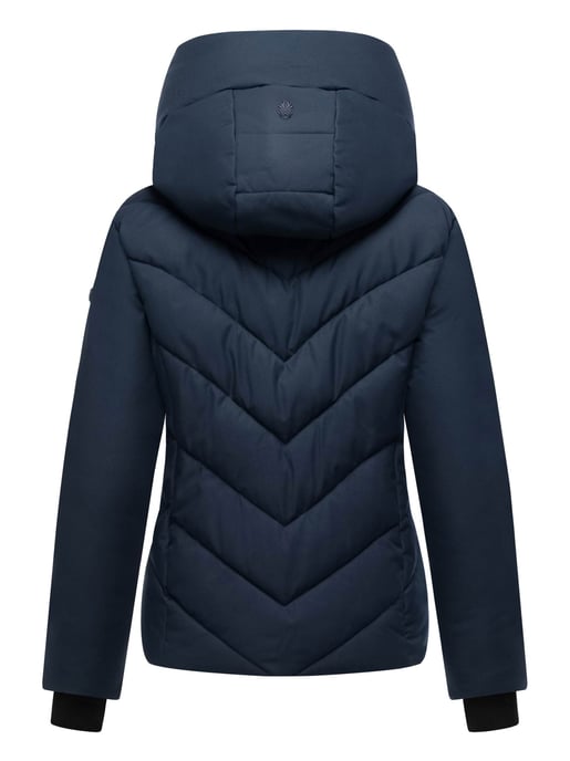 Chaqueta acolchada de invierno Marikoo Nadiraa para mujer con diseño 2 en 1 y capucha - Image 4