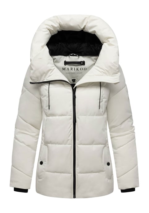 Chaqueta acolchada de invierno Marikoo Kuscheltatze XVI para mujer con capucha - Image 1