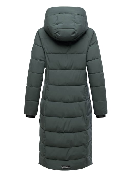 Abrigo acolchado de invierno Marikoo Lanitaa XVI para mujer con capucha desmontable - Image 3