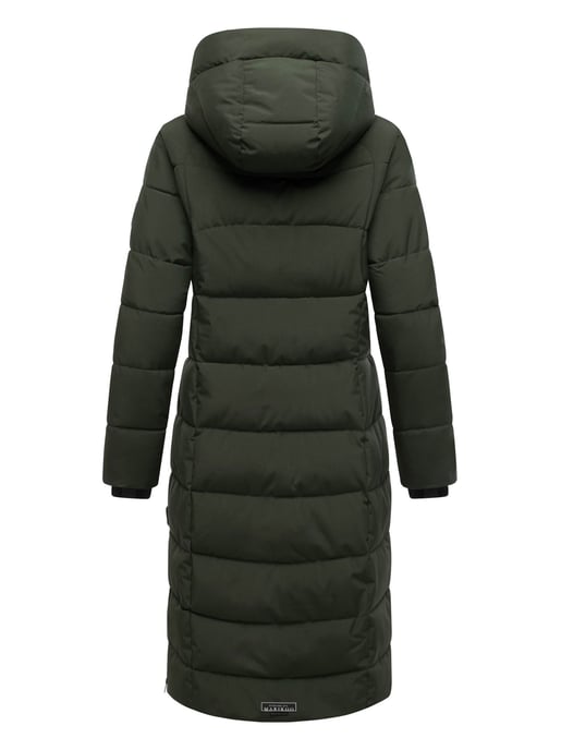 Abrigo acolchado de invierno Marikoo Lanitaa XVI para mujer con capucha desmontable - Image 3