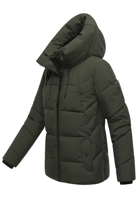 Chaqueta acolchada de invierno Marikoo Kuscheltatze XVI para mujer con capucha - Image 2