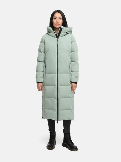Abrigo acolchado de invierno Marikoo Honiaa XVI para mujer con capucha y bolsillos con cremallera - Image 1